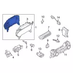 M2DZ10849N - : Cluster Assembly for Ford: Bronco Image