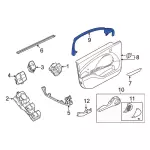 LJ8Z5800014AA - Body: Upper Trim for Ford: Mustang Mach-E Image