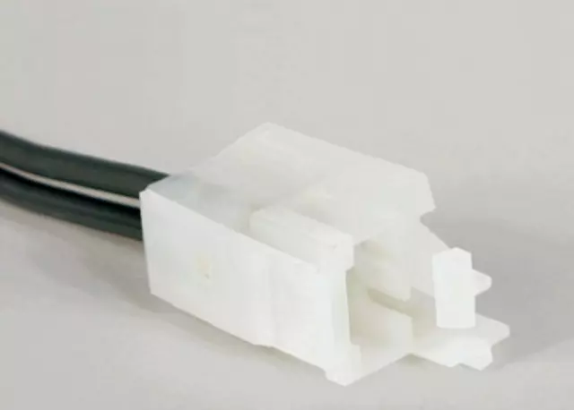 PT186 - Electrical, Lighting and Body: 2-Way Female Natural Colored Multi-Purpose Pigtail for Buick: LeSabre, Riviera | Cadillac: 60 Special, DeVille, Fleetwood | Chevrolet: Blazer, Lumina APV, S10 | GMC: Jimmy, Sonoma | Oldsmobile: Bravada, Delta 88, Silhouette, Toronado | Pontiac: Bonneville, Trans Sport Image