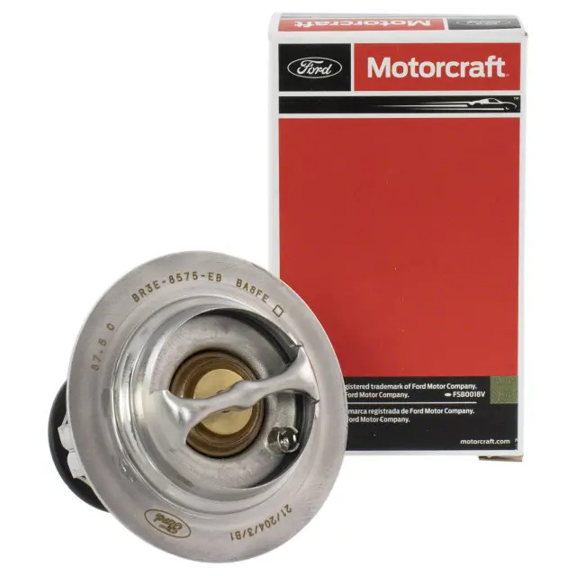 RT1251 - Belts &amp; Cooling: Motorcraft™ Thermostat for Ford: Bronco, Edge, F-150, Fusion, Ranger | Lincoln: Continental, MKX, MKZ, Nautilus Image