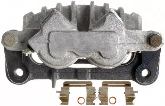 Front Driver Side Disc Brake Caliper Assembly (Friction Ready Non-Coated), Remanufactured - GM (19141934)