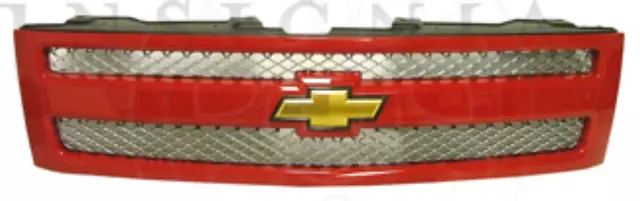 Front Grille in Chrome with Clips and Emblem - GM (22849840)