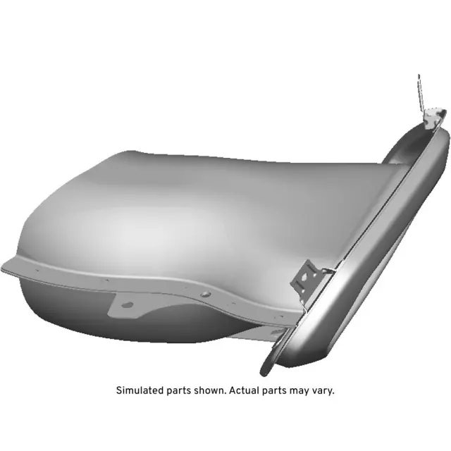 20957962 - : Passenger Side Rear End Fascia Exhaust Tail Pipe Opening Bezel for GM Image