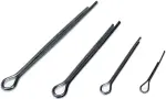 13422 - : Cotter Pin Assortment 3x-1/16 x 1/2, 1/16 x 1, 3/32 x 1, 1/8 x1-1/2,1/8 x 2 In. for Dorman Image