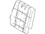 BB5Z7866801C - Body: Seat Back Pad for Ford: Explorer, Police Interceptor Utility Image