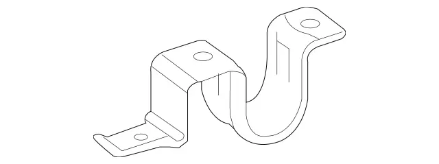 1663230340 - Springs, Suspension and Hydraulic Components: Holder for Mercedes-Benz: GL350, GL450, GL550, GL63 AMG, GLE300d, GLE350, GLE400, GLE43 AMG, GLE450 AMG, GLE550e, GLE63 AMG, GLE63 AMG S, GLS350d, GLS450, GLS550, GLS63 AMG, ML250, ML350, ML400, ML550, ML63 AMG Image image