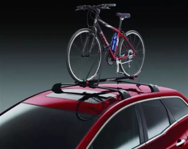 8LG01B - Hauling: Bike Carrier - Roof Rack for Mazda: 2, 3, 5, CX-5, CX-7, CX-9, MPV, Tribute Image