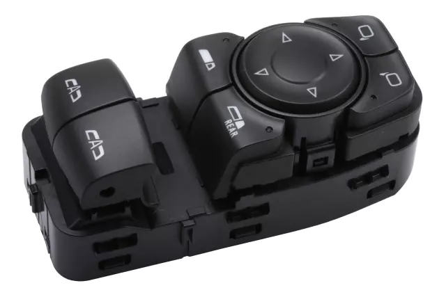 Black Front Driver Side Door Window Switch - GM (84586433)