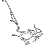 BA1Z14A698A - Body: Wire Harness for Lincoln: MKX Image