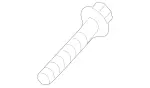 233864 - Rear Axle: Hexalobular Screw for Mercedes-Benz Image