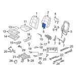 7L2Z14D696A - Body: Seat Back Heater for Ford: Explorer, Explorer Sport Trac | Mercury: Mountaineer Image