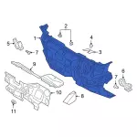 M1PZ7801670B - : 2021-2024 Ford Bronco Sport - Insulator for Ford: Bronco Sport Image