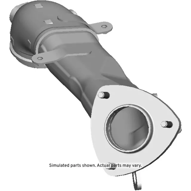 12674630 - : 2015-2016 GM Exhaust Pipe for Chevrolet: Silverado 2500 HD, Silverado 3500 HD | GMC: Sierra 2500 HD, Sierra 3500 HD Image