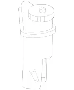 2214660302 - : Oil Reservoir for Mercedes-Benz Image