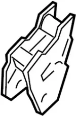 551800W011 - Suspension: Support Bracket for INFINITI: QX4 Image