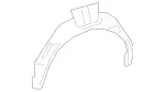 9076302700 - Body: Inner Wheelhouse for Mercedes-Benz Image