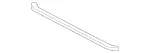 2097820024 - Body: Front Rail for Mercedes-Benz Image
