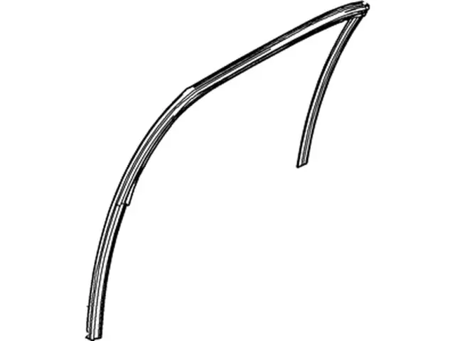 AE5Z5425766A - Body: Run Channel for Ford: Fusion | Lincoln: MKZ, Zephyr | Mercury: Milan Image