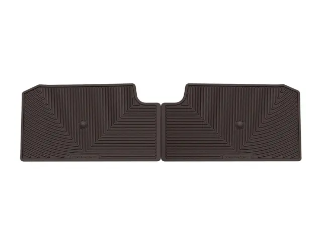 W581CO - Accessories: Rear Cocoa All Weather Floor Mats for WeatherTech Image