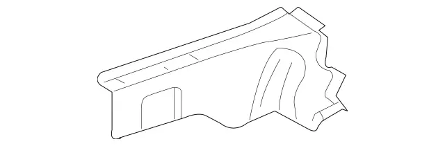 2036303140 - Cowl, Front Panel: Carrier for Mercedes-Benz: 180C, C230, C240, C280, C32 AMG, C320, C350, C55 AMG Image image