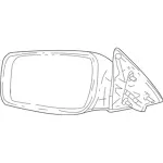 XW4Z17683PA - Body: Mirror for Lincoln: LS Image