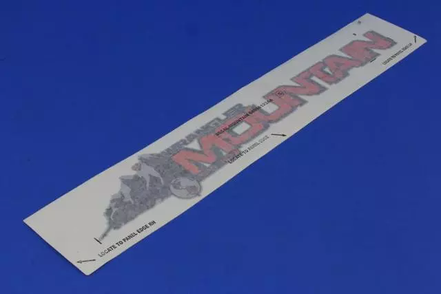 68086123AA - Exterior Ornamentation: Decal for Mopar Image