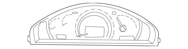 2035407948 - : Instrument Cluster for Mercedes-Benz Image