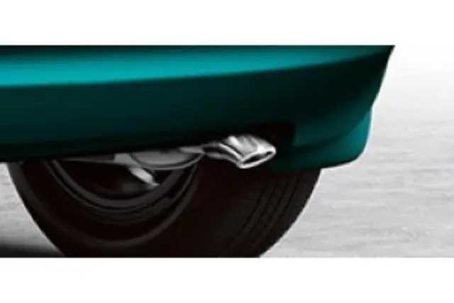 999M64Z000 - Exterior: Stainless Steel Exhaust Finisher - Chrome for Nissan Image