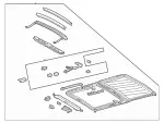 4637800129 - Body: Sunroof Frame for Mercedes-Benz Image
