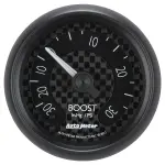 8003 - : GAUGE, VAC/BOOST, 2 1/16", 30INHG-30PSI, MECHANICAL, GT for AutoMeter Image
