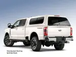 VPC3Z99501A42HF - Exterior: Star White T/C Cab High Bed Cap With Roof Rack for Ford: E-350 Super Duty, E-450 Super Duty, F-250 Super Duty, F-350 Super Duty, F-450 Super Duty, F-550 Super Duty Image