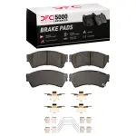 1552116401 - : DFC 5000 Advanced Pads - Ceramic and Hardware Kit for DYNAMIC FRICTION Image