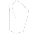 21272702488N84 - : Molding for Mercedes-Benz Image