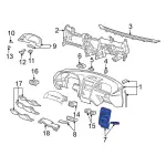 XR3Z6304338AAA - Body: Center Panel for Ford: Mustang Image