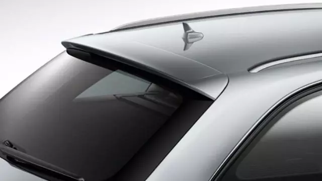 8K9071640AZ7G - : 2013-2016 Audi - Rear Hatch Spoiler - Florett Silver for Audi: A4 Quattro, allroad Image
