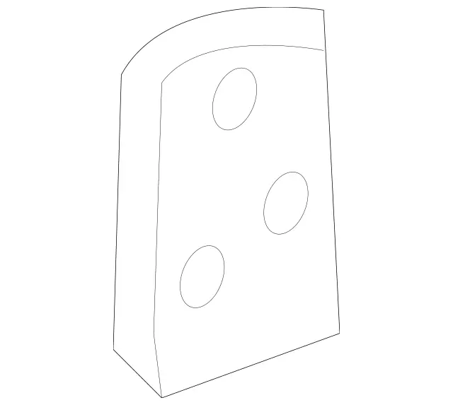 4606200111 - Body: Striker Plate for Mercedes-Benz Image