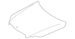 204880105764 - : Hood for Mercedes-Benz: C250, C300, C350 Image