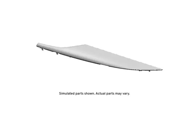 23459298 - : V-Line Carbon Fiber Rear Driver Side Door Trim Panel Applique for Cadillac: CTS Image