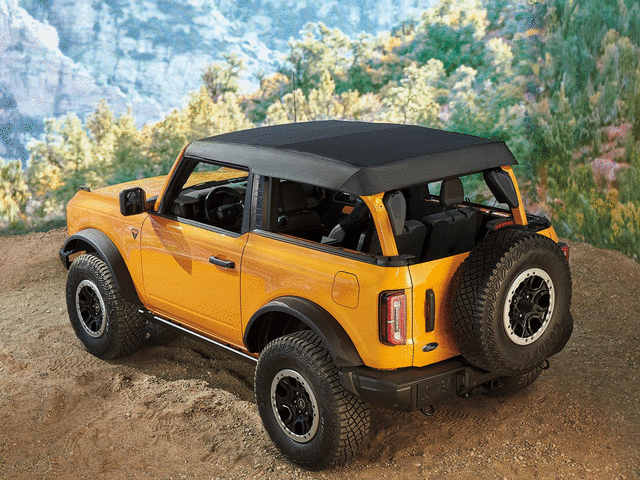 VM2DZ54501C24C - Body: Trektop Soft Vinyl Retractable Top 2-Door for Ford: Bronco Image
