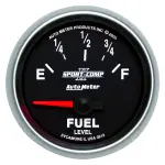 3613 - : GAUGE, FUEL LEVEL, 2 1/16", 0OE TO 90OF, ELEC, SPORT-COMP II for AutoMeter Image