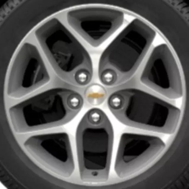 19301179 - : 18 Wheel, Chrome, 5 Split-Spoke for Buick: LaCrosse, Regal | Chevrolet: Impala, Malibu, Malibu Limited Image