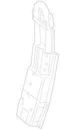 2078600632 - Rear Seat Bench: Roll Bar for Mercedes-Benz Image