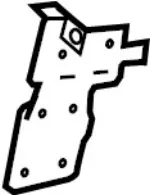 28038EJ70A - : Mount Bracket for Infiniti Image