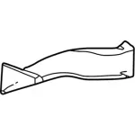 YC3Z18D352AA - HVAC: Outlet Duct for Ford: Excursion Image