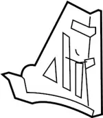 78118AG030 - Body: Extension for Infiniti Image