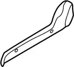 87381C9900 - Body: Finish Panel for Infiniti Image