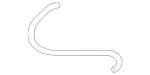 73464 - Cooling System: Hose for Mercedes-Benz Image