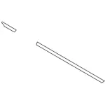 F81Z26255A67ABE - Body: Body Decal Kit for Ford: F-250 Super Duty, F-350 Super Duty, F-450 Super Duty, F-550 Super Duty Image