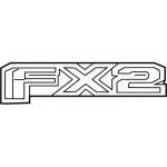 KB3Z21290D12BA - : Decal for Ford: Ranger Image