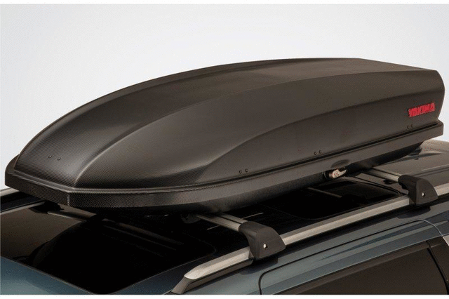 YAKIM8007335 - Hauling: Roof Cargo Box Attachment - Skybox 16 for Kia: Carnival, EV6, Forte, K5, Niro, Niro EV, Rio, Sedona, Seltos, Sorento, Soul, Sportage, Telluride Image